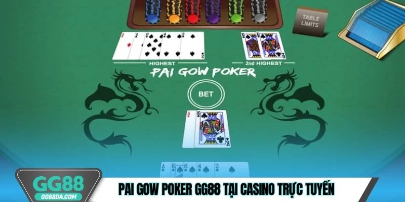 Pai Gow Poker GG88 tại casino trực tuyến